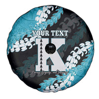 Personalized Kapolei Hawaii High School Spare Tire Cover Puakenikeni Lei Hawaiian Pattern - Polynesian Pride