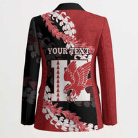 Personalized Kalani Hawaii High School Blazer Puakenikeni Lei Hawaiian Pattern LT14 - Polynesian Pride