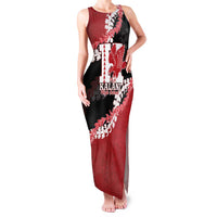 Personalized Kalani Hawaii High School Family Matching Tank Maxi Dress and Hawaiian Shirt Puakenikeni Lei Hawaiian Pattern - Polynesian Pride