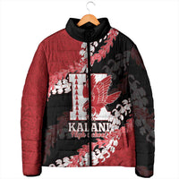 Personalized Kalani Hawaii High School Padded Jacket Puakenikeni Lei Hawaiian Pattern LT14 - Polynesian Pride
