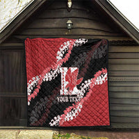 Personalized Kalani Hawaii High School Quilt Puakenikeni Lei Hawaiian Pattern LT14 - Polynesian Pride