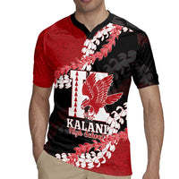 Personalized Kalani Hawaii High School Rugby Jersey Puakenikeni Lei Hawaiian Pattern LT14 - Polynesian Pride