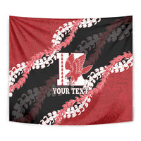 Personalized Kalani Hawaii High School Tapestry Puakenikeni Lei Hawaiian Pattern LT14 - Polynesian Pride