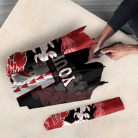 Personalized Kalani Hawaii High School Umbrella Puakenikeni Lei Hawaiian Pattern LT14 - Polynesian Pride