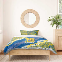 Kaiser Hawaii High School Bedding Set Puakenikeni Lei Hawaiian Pattern LT14 - Polynesian Pride