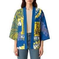 Personalized Kaiser Hawaii High School Kimono Puakenikeni Lei Hawaiian Pattern LT14 - Polynesian Pride