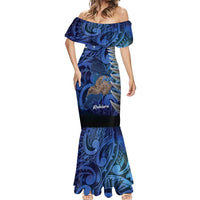 New Zealand Stewart Island Mermaid Dress Rakiura Kiwi Maori Glowing Sky