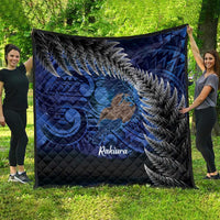New Zealand Stewart Island Quilt Rakiura Kiwi Maori Glowing Sky