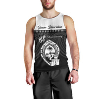 Guam Liberation Day Men Tank Top Biba Guahan Chamorro 80th Anniversary - Black