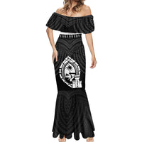 Guam Liberation Day Mermaid Dress Biba Guahan Chamorro 80th Anniversary - Black LT14 - Polynesian Pride