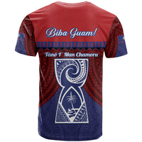 Guam Liberation Day T Shirt Biba Guahan Chamorro 80th Anniversary - Blue LT14 - Polynesian Pride