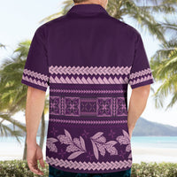 Purple Samoa Siapo Teuila Flowers Hawaiian Shirt LT14 - Polynesian Pride