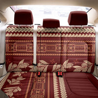 Red Samoa Siapo Teuila Flowers Back Car Seat Cover
