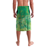 Green Polynesia Father's Day Lavalava Dad You Are My Hero