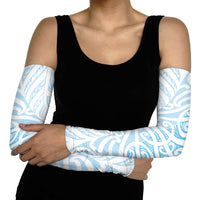 Blue New Zealand Puhoro Maori Tattoo Arm Sleeves LT14 - Polynesian Pride