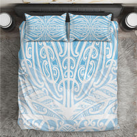 Blue New Zealand Puhoro Maori Tattoo Bedding Set LT14 Blue - Polynesian Pride