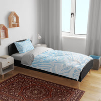 Blue New Zealand Puhoro Maori Tattoo Bedding Set LT14 - Polynesian Pride