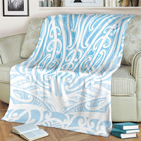 Blue New Zealand Puhoro Maori Tattoo Blanket LT14 - Polynesian Pride
