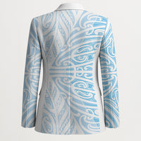 Blue New Zealand Puhoro Maori Tattoo Blazer LT14 - Polynesian Pride
