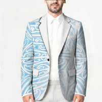 Blue New Zealand Puhoro Maori Tattoo Blazer LT14 - Polynesian Pride