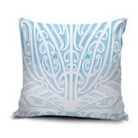 Blue New Zealand Puhoro Maori Tattoo Pillow Cover LT14 Blue - Polynesian Pride