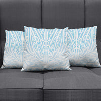Blue New Zealand Puhoro Maori Tattoo Pillow Cover LT14 - Polynesian Pride