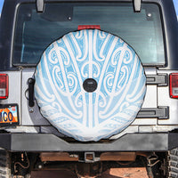 Blue New Zealand Puhoro Maori Tattoo Spare Tire Cover LT14 Blue - Polynesian Pride