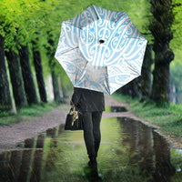 Blue New Zealand Puhoro Maori Tattoo Umbrella LT14 - Polynesian Pride