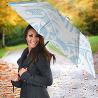 Blue New Zealand Puhoro Maori Tattoo Umbrella LT14 - Polynesian Pride