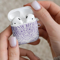 Purple New Zealand Puhoro Maori Tattoo AirPods Case LT14 - Polynesian Pride