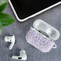 Purple New Zealand Puhoro Maori Tattoo AirPods Case LT14 - Polynesian Pride