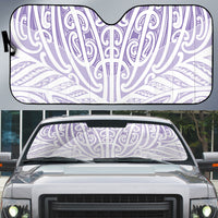 Purple New Zealand Puhoro Maori Tattoo Auto Sun Shade LT14 Purple - Polynesian Pride