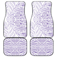 Purple New Zealand Puhoro Maori Tattoo Car Mats LT14 - Polynesian Pride