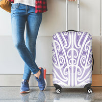 Purple New Zealand Puhoro Maori Tattoo Luggage Cover LT14 - Polynesian Pride