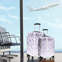 Purple New Zealand Puhoro Maori Tattoo Luggage Cover LT14 - Polynesian Pride