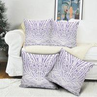 Purple New Zealand Puhoro Maori Tattoo Pillow Cover LT14 - Polynesian Pride