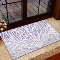 Purple New Zealand Puhoro Maori Tattoo Rubber Doormat LT14 - Polynesian Pride