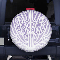 Purple New Zealand Puhoro Maori Tattoo Spare Tire Cover LT14 No hole Purple - Polynesian Pride