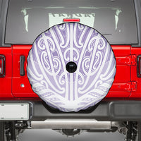 Purple New Zealand Puhoro Maori Tattoo Spare Tire Cover LT14 - Polynesian Pride