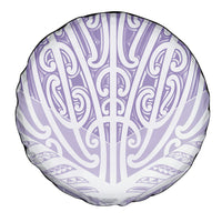 Purple New Zealand Puhoro Maori Tattoo Spare Tire Cover LT14 - Polynesian Pride