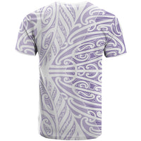 Purple New Zealand Puhoro Maori Tattoo T Shirt LT14 - Polynesian Pride