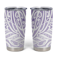 Purple New Zealand Puhoro Maori Tattoo Tumbler Cup LT14 Purple - Polynesian Pride