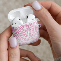 Pink New Zealand Puhoro Maori Tattoo AirPods Case LT14 - Polynesian Pride