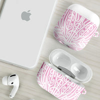 Pink New Zealand Puhoro Maori Tattoo AirPods Case LT14 - Polynesian Pride