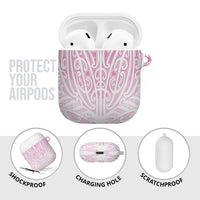 Pink New Zealand Puhoro Maori Tattoo AirPods Case LT14 - Polynesian Pride