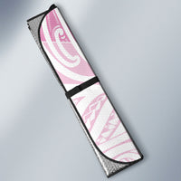 Pink New Zealand Puhoro Maori Tattoo Auto Sun Shade LT14 - Polynesian Pride