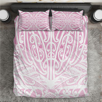 Pink New Zealand Puhoro Maori Tattoo Bedding Set LT14 Pink - Polynesian Pride