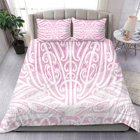 Pink New Zealand Puhoro Maori Tattoo Bedding Set LT14 - Polynesian Pride