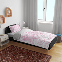 Pink New Zealand Puhoro Maori Tattoo Bedding Set LT14 - Polynesian Pride