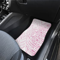 Pink New Zealand Puhoro Maori Tattoo Car Mats LT14 - Polynesian Pride